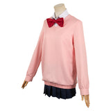 Dandadan Ayase Momo Pink School Uniform Set Cosplay Costume Outfits