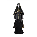 Dark Souls Fire Keeper Black Dress Cosplay Costume Halloween Carnival Party Suit
