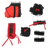 Date A Live Kurumi Tokisaki Sexy Red Lingerie Cosplay Costume Outfits Halloween Carnival Suit