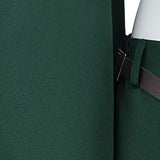 Dead Account Souji Enishiro Green Cosplay Costume Halloween Carnival Party Suit   