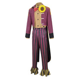 Dead by Daylight Joker Purple Adult Men Cosplay Costume Halloween Carnival Party Suit