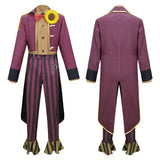 Dead by Daylight Joker Purple Adult Men Cosplay Costume Halloween Carnival Party Suit