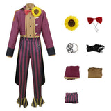 Dead by Daylight Joker Purple Adult Men Cosplay Costume Halloween Carnival Party Suit