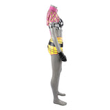 Dead by Daylight Mina Key Women Pink Outfit Cosplay Costume Halloween Carnival Party Suit