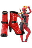 Deadpool & Wolverine Deadpool Women Version Cosplay Shoes Boots