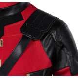 Deadpool Wade Wilson Kids Red Set Cosplay Costume Outfits Halloween Carnival Suit