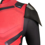 Deadpool Wade Wilson Red Combat Suit Cosplay Costume Outfits