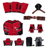 Deadpool&Wolverine Deadpool Variants Nicepool Cosplay Red Jumpsuit Costume Outfits Halloween Carnival Suit