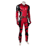 Deadpool&Wolverine Deadpool Variants Nicepool Cosplay Red Jumpsuit Costume Outfits Halloween Carnival Suit