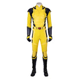 Deadpool&Wolverine Wolverine Yellow Combat Jumpsuit Cosplay Costume Outfits Halloween Carnival Suit