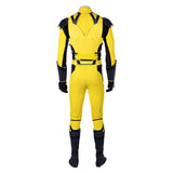 Deadpool&Wolverine Wolverine Yellow Combat Jumpsuit Cosplay Costume Outfits Halloween Carnival Suit