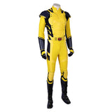 Deadpool&Wolverine Wolverine Yellow Combat Jumpsuit Cosplay Costume Outfits Halloween Carnival Suit