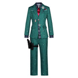 Delta Force Alonso Hudson Green Suit Cosplay Costume Halloween Carnival Party Suit