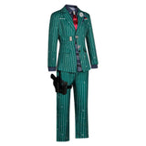 Delta Force Alonso Hudson Green Suit Cosplay Costume Halloween Carnival Party Suit