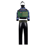 Delta Force Hackclaw Green Outfit Cosplay Costume Halloween Carnival Party Suit