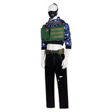 Delta Force Hackclaw Green Outfit Cosplay Costume Halloween Carnival Party Suit