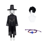 Jinu Kids Cosplay Black Outfit For Children Unisex Halloween Carnival Suit