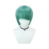 Kpop Demon Hunters Cosplay Green Wig Heat Resistant Synthetic Hair Halloween Carnival Party Props Accessories