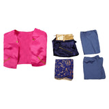 Demon Hunters Rumi Pink Cosplay Costume For Adult Female Halloween Carnival Party Suit 