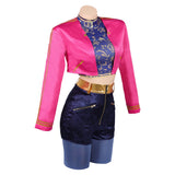 Demon Hunters Rumi Pink Cosplay Costume For Adult Female Halloween Carnival Party Suit 