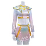 Demon Hunters Zoey Cosplay Costume Halloween Carnival Party Suit   