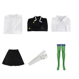 Demon Slayer Kanroji Mitsuri Team Uniform Cosplay Costume Outfits Halloween Carnival Suit