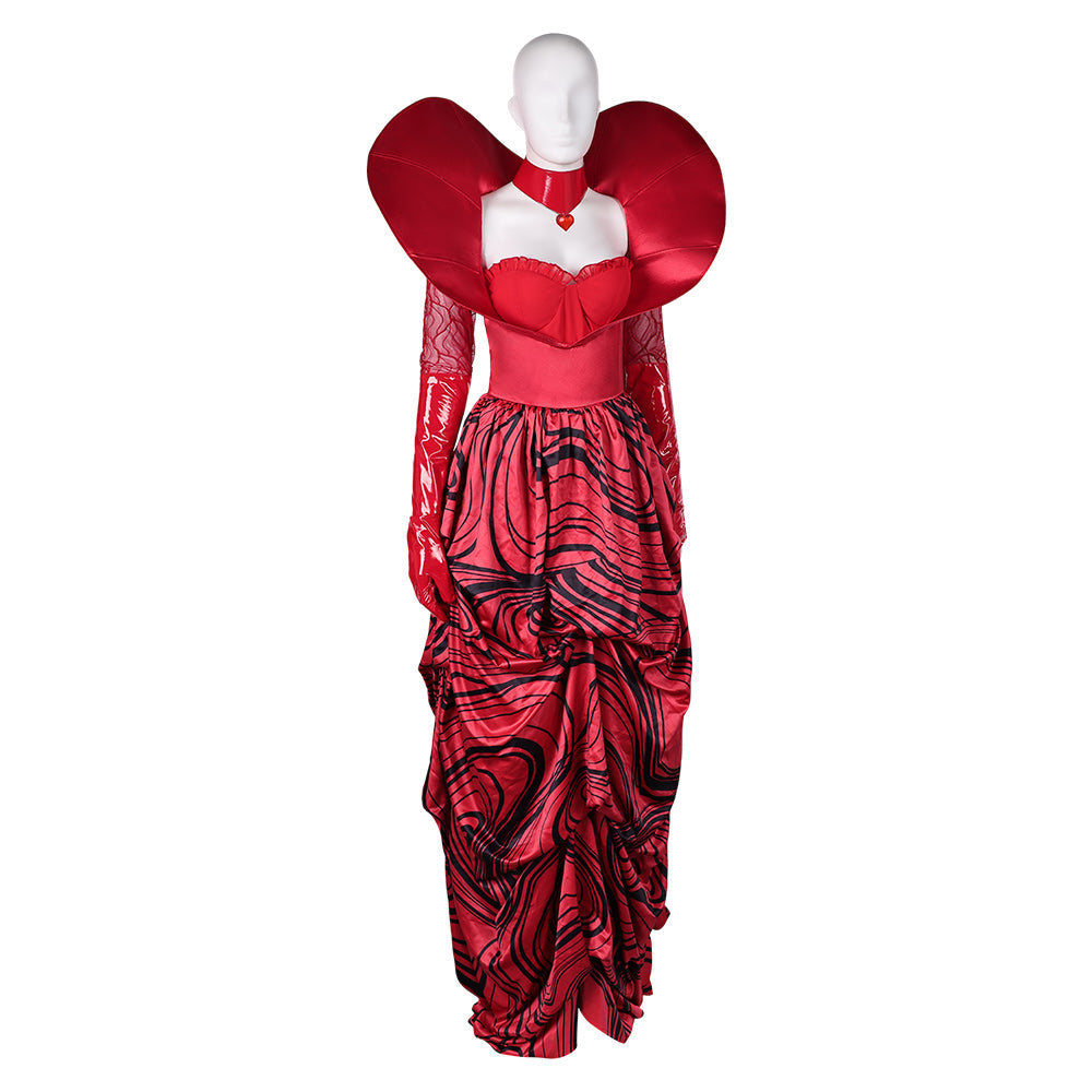 red descendants costume dress Amazon.com: Spirit Halloween Descendants: The Rise of Red Adult Queen of Hearts Costume | Officially licensed