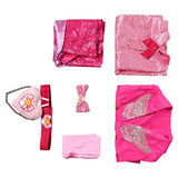 Descendants Princess Pink of Hearts Women Pink Outfit Cosplay Costume Halloween Carnival Party Suit