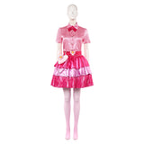 Descendants Princess Pink of Hearts Women Pink Outfit Cosplay Costume Halloween Carnival Party Suit