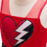 Descendants Red Kids Children Red Dress Cosplay Costume Halloween Carnival Party Suit