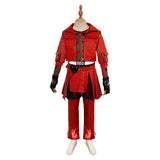 Descendants: The Rise of Red 2024 Red Kids Children Red Black Set Cosplay Costume Outfits