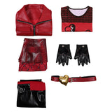 Descendants: The Rise of Red 2024 Red Kids Children Red Full Set Cosplay Costume Outfits