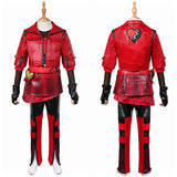 Descendants: The Rise of Red 2024 Red Kids Children Red Full Set Cosplay Costume Outfits