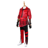 Descendants: The Rise of Red 2024 Red Kids Children Red Full Set Cosplay Costume Outfits