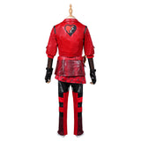 Descendants: The Rise of Red 2024 Red Kids Children Red Full Set Cosplay Costume Outfits