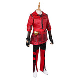 Descendants: The Rise of Red 2024 Red Kids Children Red Full Set Cosplay Costume Outfits