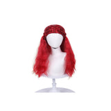 Descendants: The Rise of Red Princess Red Cosplay Wig Costume Halloween Carnival Party Accessories