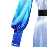 Descendants: Wicked Wonderland Chloe Charming Women Blue Jumpsuit Cosplay Costume Halloween Carnival Party Suit