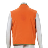 Descendants: Wicked Wonderland Luis Madrigal Embroidered Orange Vest Cosplay Costume Halloween Carnival Party Suit