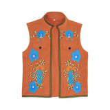 Descendants: Wicked Wonderland Luis Madrigal Kids Children Orange Vest Cosplay Costume Halloween Carnival Party Suit