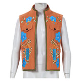 Descendants: Wicked Wonderland Luis Madrigal Kids Children Orange Vest Cosplay Costume Halloween Carnival Party Suit