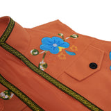 Descendants: Wicked Wonderland Luis Madrigal Kids Children Orange Vest Cosplay Costume Halloween Carnival Party Suit