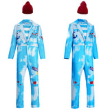 Descendants: Wicked Wonderland Mr. Smee Blue Outfit Cosplay Costume Halloween Carnival Party Suit