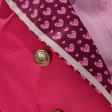 Descendants: Wicked Wonderland Pink Women Pink Shorts Set Cosplay Costume Halloween Carnival Party Suit