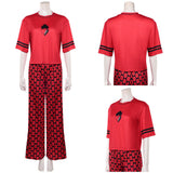 Descendants: Wicked Wonderland Red Red Pajamas Cosplay Costume Halloween Carnival Party Suit