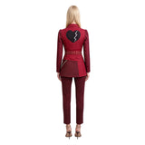 Descendants: Wicked Wonderland Red Red Uniform Cosplay Costume Halloween Carnival Party Suit