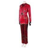 Descendants: Wicked Wonderland Red Women Red Set Cosplay Costume Halloween Carnival Party Suit