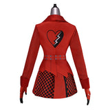 Descendants: Wicked Wonderland Red Women Red Skirt Set Cosplay Costume Halloween Carnival Party Suit