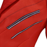 Descendants: Wicked Wonderland Red Women Red Skirt Set Cosplay Costume Halloween Carnival Party Suit