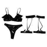 Devil Bat 3 Black Lingerie For Women Cosplay Costume Outfits Halloween Carnival Suit